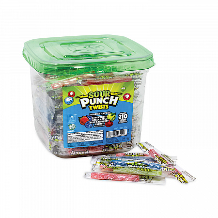 Twists, Variety, 2.59 lb Tub, Approx. 210 Pieces (20916848)