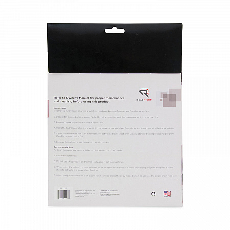 PathKleen Sheets, 8.5 x 11, 10/Pack (RR1237)
