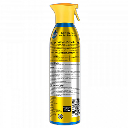 Multi Surface Antibacterial Everyday Cleaner, Citrus Scent, 9.7 oz Aerosol Spray, 6/Carton (336276)