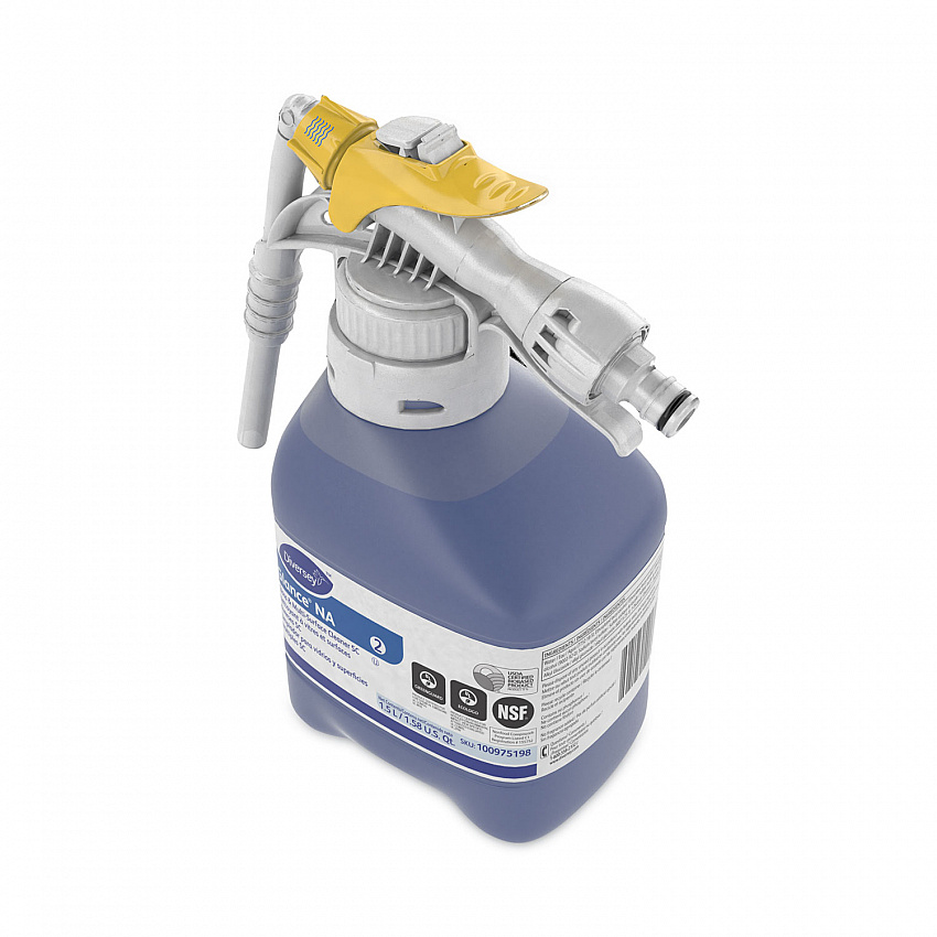 Glance NA Glass and Multi-Surface Cleaner, Unscented, 1.5 L, 2/Carton (100975198)