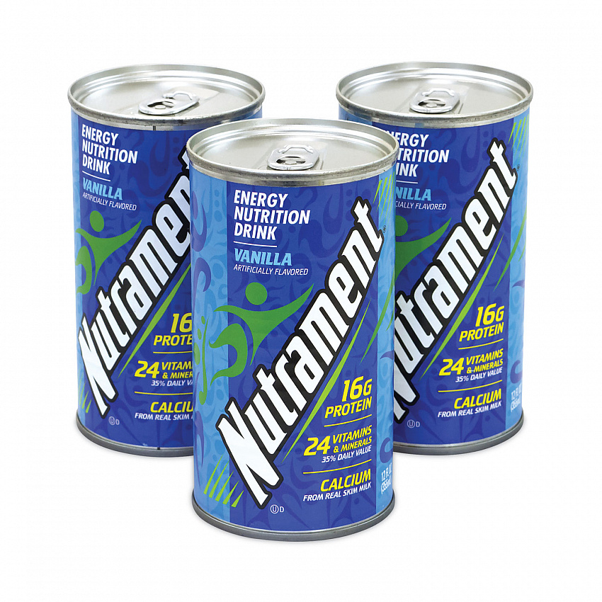 Energy Nutrition Drink, Vanilla, 12 oz Can, 12/Carton (20902579)