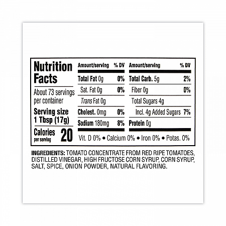Tomato Ketchup Squeeze Bottle, 44 oz Bottle, 3/Pack (22000499)
