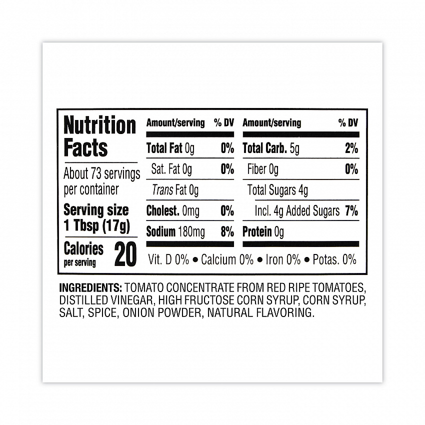 Tomato Ketchup Squeeze Bottle, 44 oz Bottle, 3/Pack (22000499)