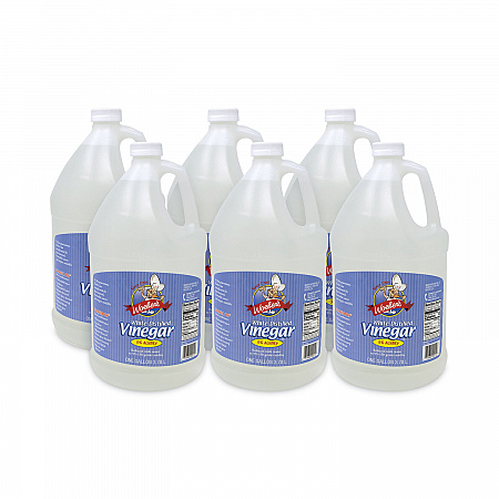 White Distilled Vinegar, 1 gal Bottle, 6/Carton (22001029)