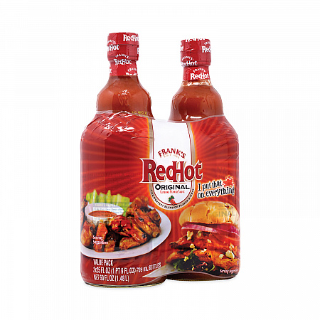Original Hot Sauce, 25 oz Bottle, 2/Pack (22000709)