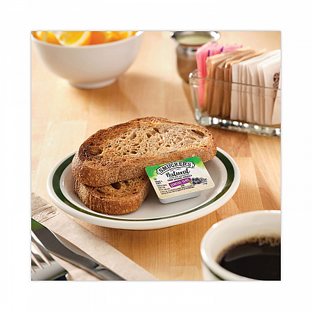 Smuckers 1/2 Ounce Natural Jam, 0.5 oz Container, Concord Grape, 200/Carton (8202)