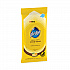 Lemon Scent Wet Wipes, Cloth, 7 x 10, White, 24/Pack (336297PK)