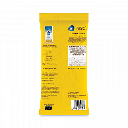 Lemon Scent Wet Wipes, Cloth, 7 x 10, White, 24/Pack, 12 Packs/Carton (336297)