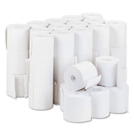 Iconex Impact Bond Paper Rolls, 3" x 150 ft, White, 50/Carton (90740097)