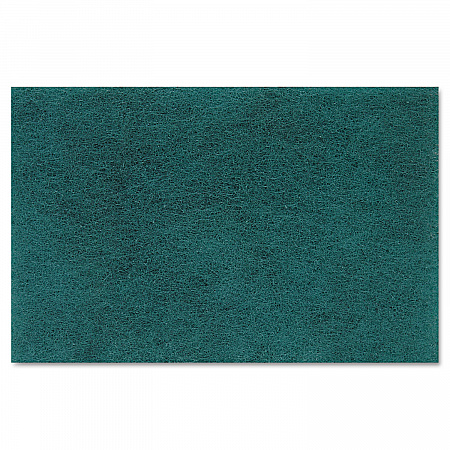 Medium-Duty Scouring Pad, 6 x 9, Green, 20/Carton (196)
