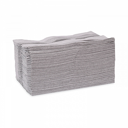 Industrial Cleaning Cloths, 1-Ply, 16.34 x 14, Gray, 210 Wipes/Box (520374)