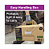 Industrial Cleaning Cloths, 1-Ply, 16.34 x 14, Gray, 210 Wipes/Box (520374)