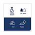 Industrial Cleaning Cloths, 1-Ply, 16.34 x 14, Gray, 210 Wipes/Box (520374)