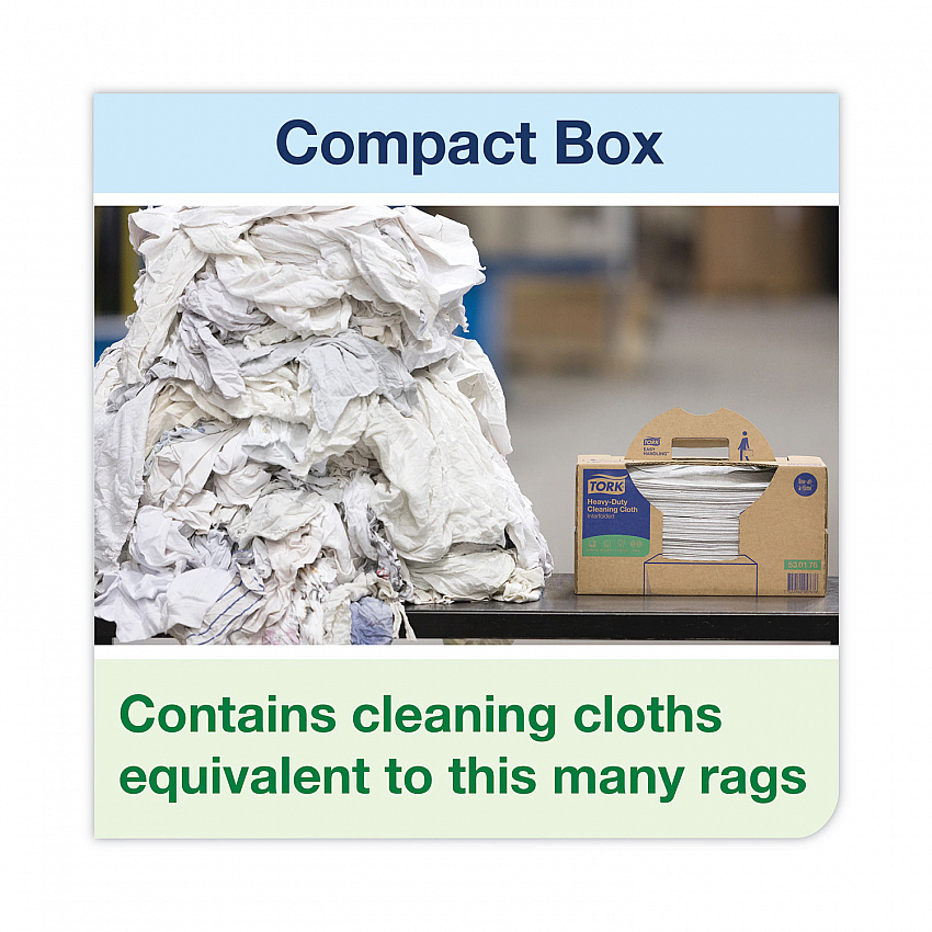 Industrial Cleaning Cloths, 1-Ply, 16.34 x 14, Gray, 210 Wipes/Box (520374)