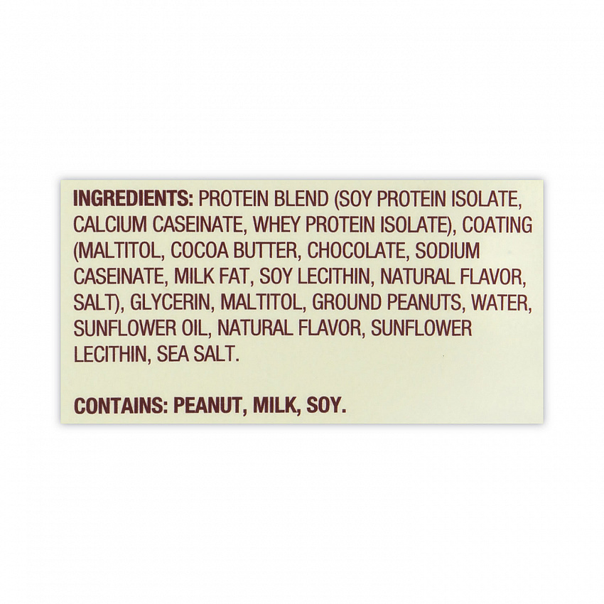 High Protein Bars, Creamy Peanut Butter, 2.1 oz Bar, 10 Bars/Carton (30700113)