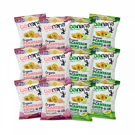 Plantain Chip Variety Pack, 2 oz Bag, 12/Pack (60000227)
