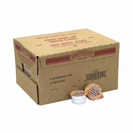 Breakfast Syrup Single Serve Packs, 1.4 oz Mini-Tub, 100/Carton (30700029)