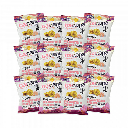 Himalayan Pink Sea Salt Plantain Chips, 2 oz Bags, 12/Pack (60730318)