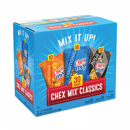 Varieties, Assorted Flavors, 1.75 oz Pack, 30 Packs/Carton (22000787)