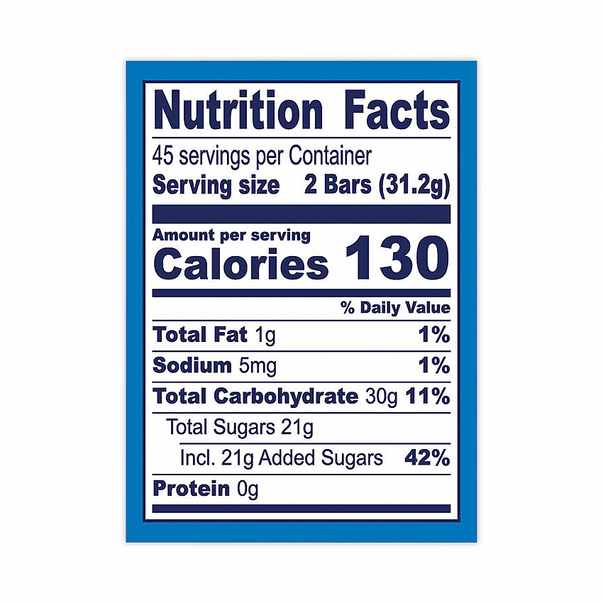 Variety Box, Assorted Flavors, 0.55 oz Bar, 90/Carton (22000705)