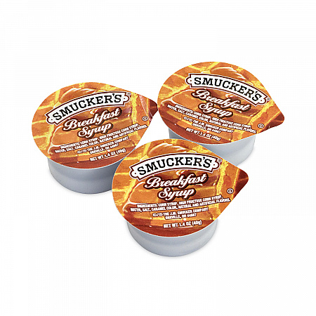 Breakfast Syrup Single Serve Packs, 1.4 oz Mini-Tub, 100/Carton (30700029)