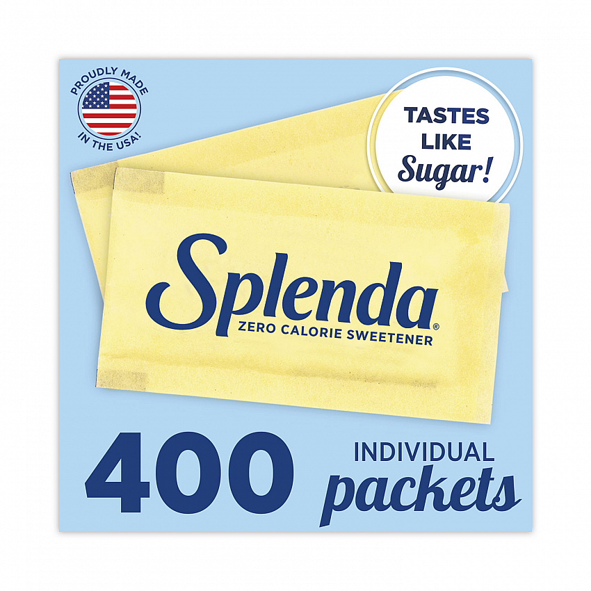 No Calorie Sweetener, 0.04 oz Packet, 400/Box, 6 Boxes/Carton (200411CT)