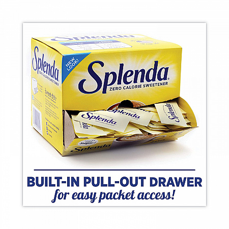 No Calorie Sweetener, 0.04 oz Packet, 400/Box, 6 Boxes/Carton (200411CT)