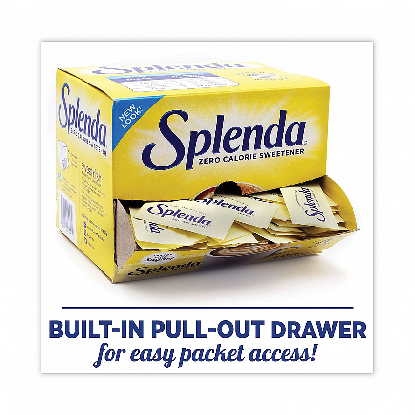 No Calorie Sweetener, 0.04 oz Packet, 400/Box, 6 Boxes/Carton (200411CT)