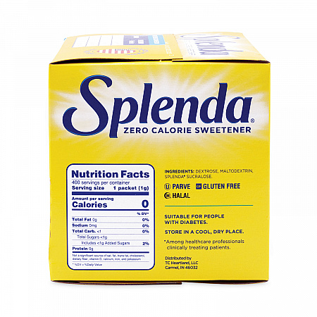 No Calorie Sweetener, 1 g Packet, 400/Box (200411)