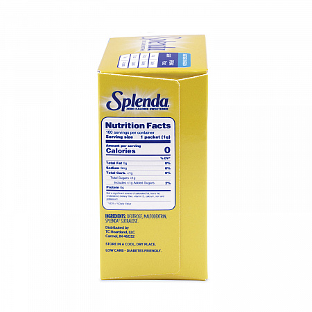 No Calorie Sweetener, 0.04 oz Packet, 1,200/Carton (200022CT)