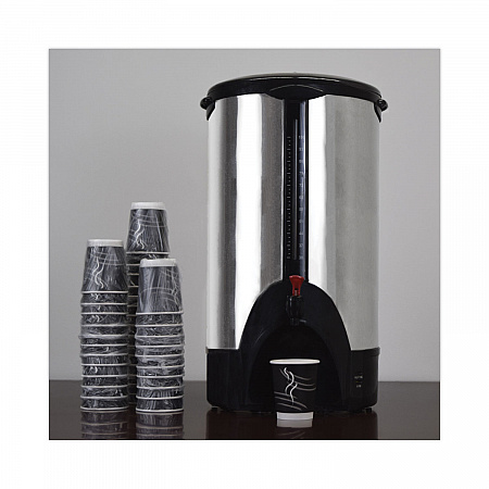 100-Cup Percolating Urn, Stainless Steel (CP100)