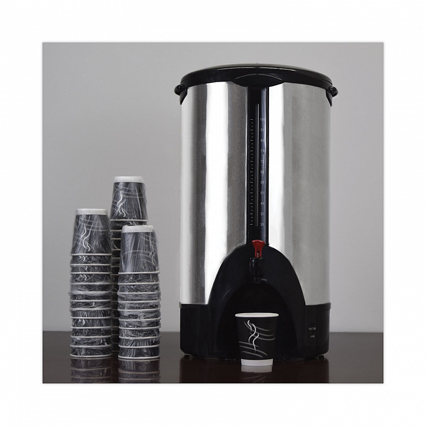 100-Cup Percolating Urn, Stainless Steel (CP100)