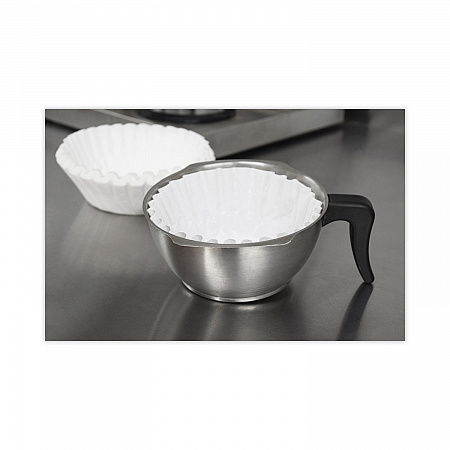 Basket Filters for Drip Coffeemakers, 10 to 12 Cup Size, White, 200/Pack (CPF200)