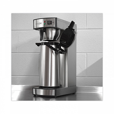 Air Pot Brewer, 75 oz, 8.75 x 14.75 x 21.25, Stainless Steel (CPRLA)