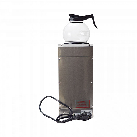 Two-Burner Institutional Coffeemaker, 10/12 Cup, 8.75 x 14.75 x 15.25, Stainless Steel (CPRLG2)