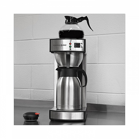 Thermal Institutional Brewer, 12-Cup, 15.5 x 14.75 x 17, Stainless Steel (CPRLT)