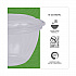 Renewable and Compostable Containers, 18 oz, 5.5