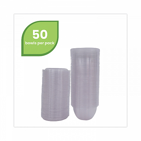 Renewable and Compostable Containers, 18 oz, 5.5