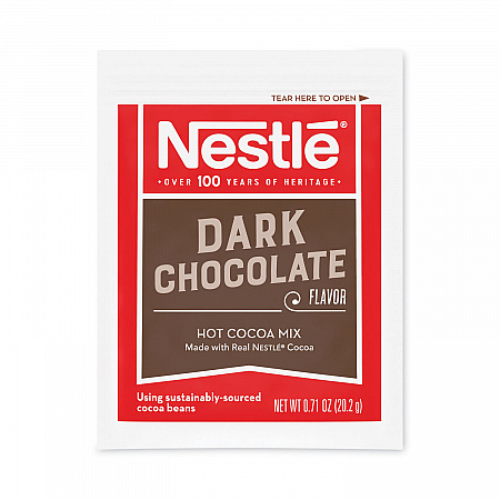 Hot Cocoa Mix, Dark Chocolate, 0.71 Packets, 50 Packets/Box, 6 Boxes/Carton (70060CT)