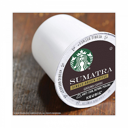 Sumatra Coffee K-Cups, Sumatra, 0.4 oz K-Cup, 96/Box (12565254CT)