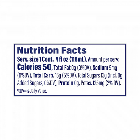 100% Juice, Apple, 4 oz Cup, 48/Box (30700002)