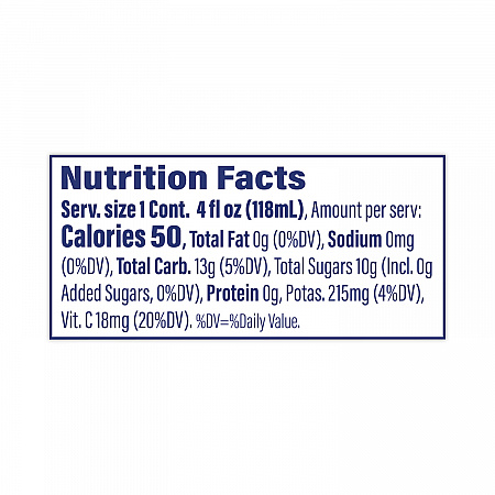 100% Juice, Orange, 4 oz Cup, 48/Box (30700001)