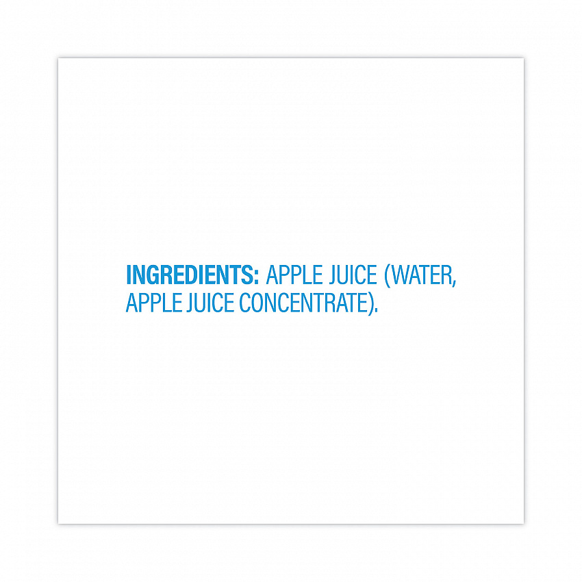 100% Juice, Apple, 4 oz Cup, 48/Box (30700002)
