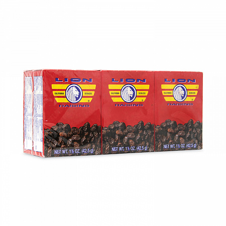 California Seedless Raisins, 1.5 oz Box, 6/Pack (30801001)