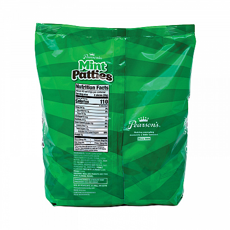 Mint Patties,175 Individually Wrapped, 3 lb Bag (20900558)