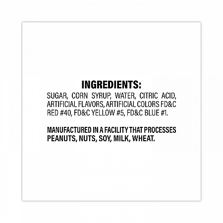 Delicate Fruit Drops Mini Fruit Filled Assortment, 2.2 lb Bag (26900002)