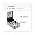 ICON Automatic Soap and Sanitizer Dispenser, 1.2 L, 8.06 x 14.18 x 4.75, White Mosaic (58714)