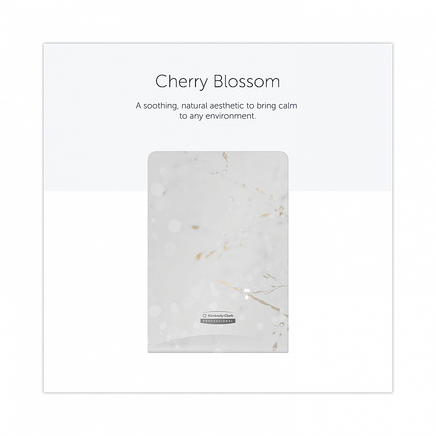 ICON Faceplate for Automatic Soap and Sanitizer Dispenser, 8.25 x 22 x 12.12, Cherry Blossom (58824)