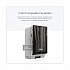 ICON Faceplate for Automatic Soap and Sanitizer Dispenser, 8.25 x 22 x 12.12, Ebony Woodgrain (58834)