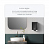 ICON Automatic Soap and Sanitizer Dispenser, 1.2 L, 8.06 x 14.18 x 4.75, Black Mosaic (58724)